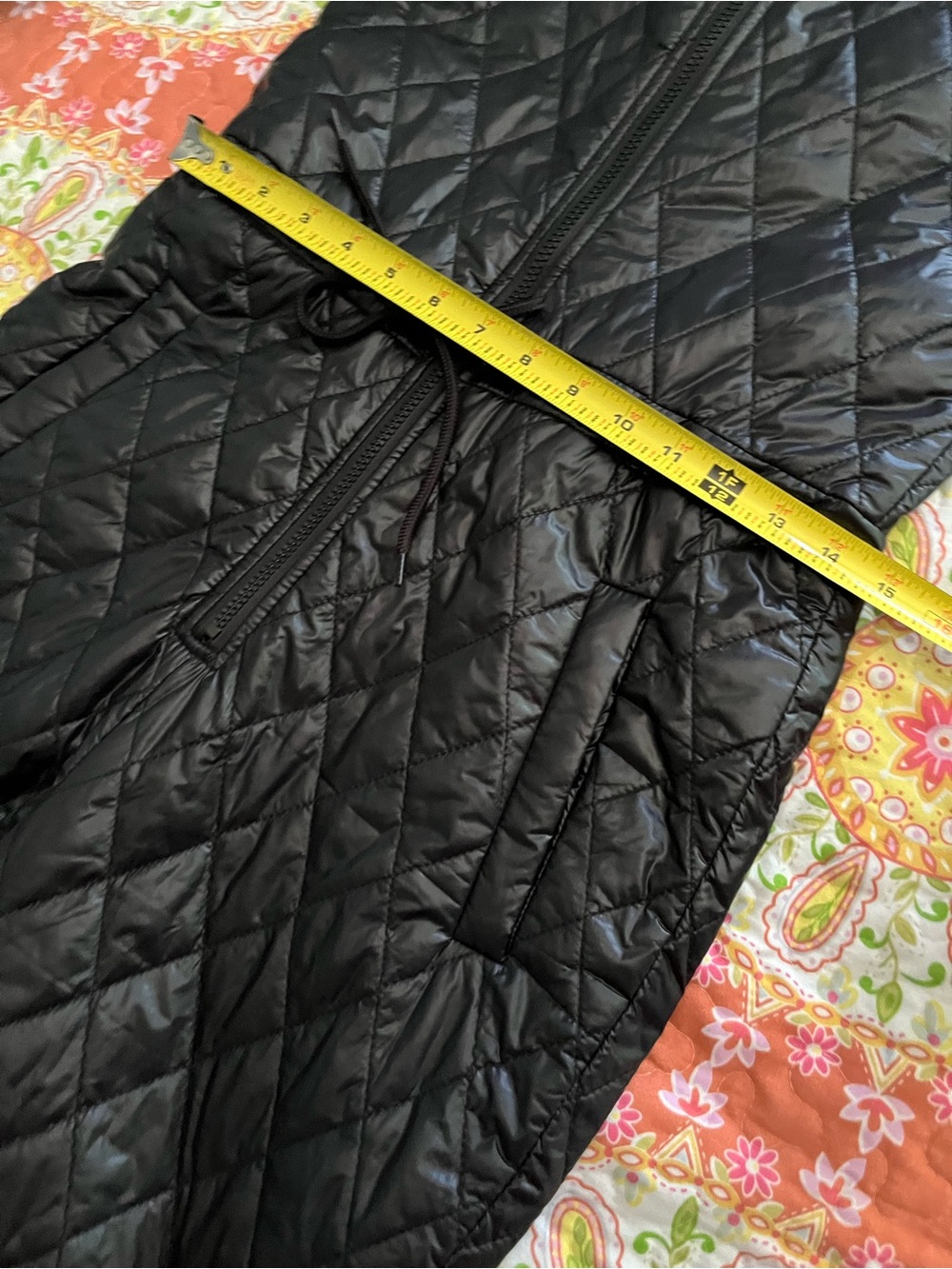 H&M Water-Repellent Quilted Snow Suit Black NEW - Picture 12 of 13